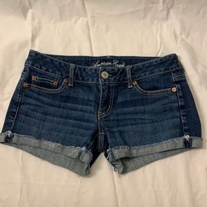 Mid rise American eagle shorts